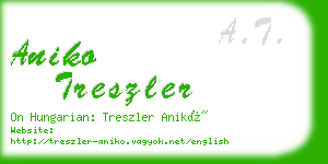 aniko treszler business card